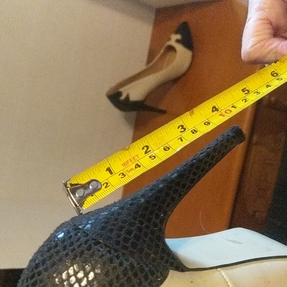 Cato 4" beige and brown heels - Picture 1 of 2